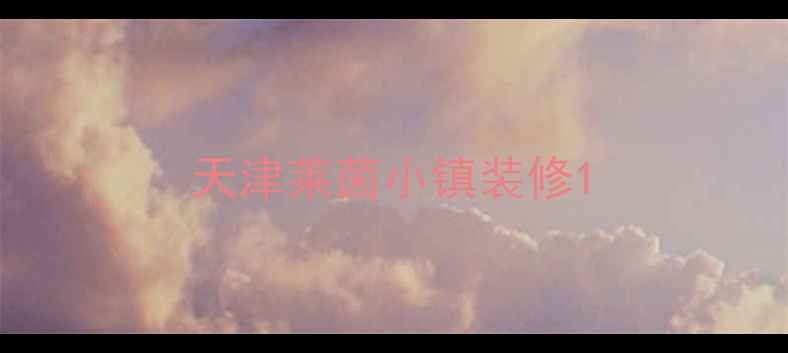 图片 天津莱茵小镇装修1