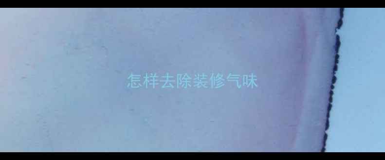 图片 怎样去除装修气味
