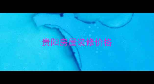图片 贵阳房屋装修价格